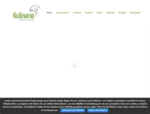 Tablet Screenshot of kulinario.de